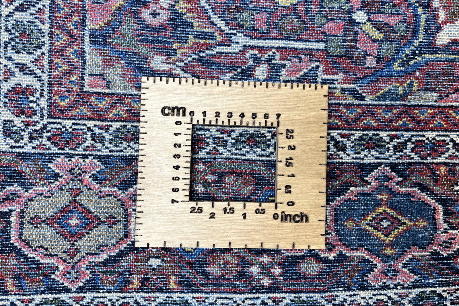 Bourtchalou — Hand-knotted, 154x210 cm, Beige, 100% Virgin Wool | View 11