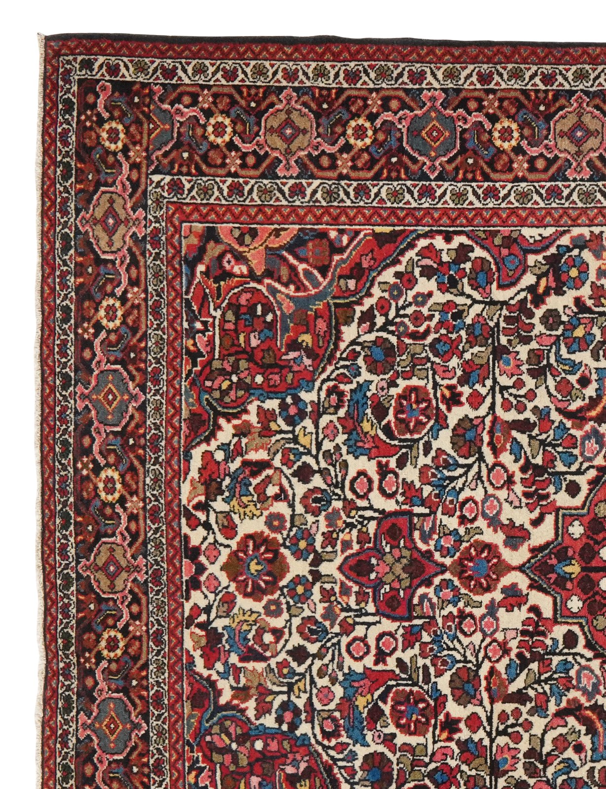 Bourtchalou — Hand-knotted, 154x210 cm, Beige, 100% Virgin Wool | View 3