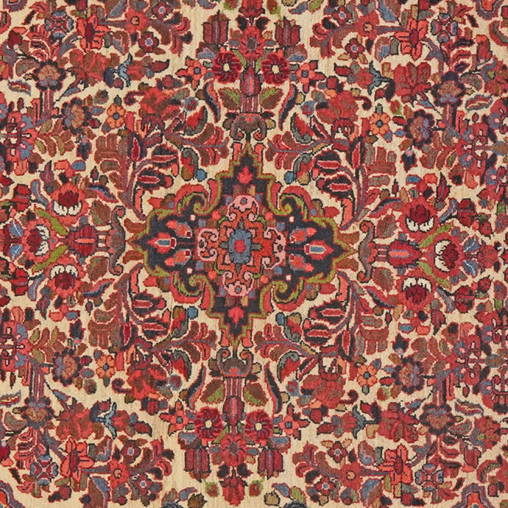 Bourtchalou — Hand-knotted, 146x208 cm, Red, 100% Virgin Wool | View 4
