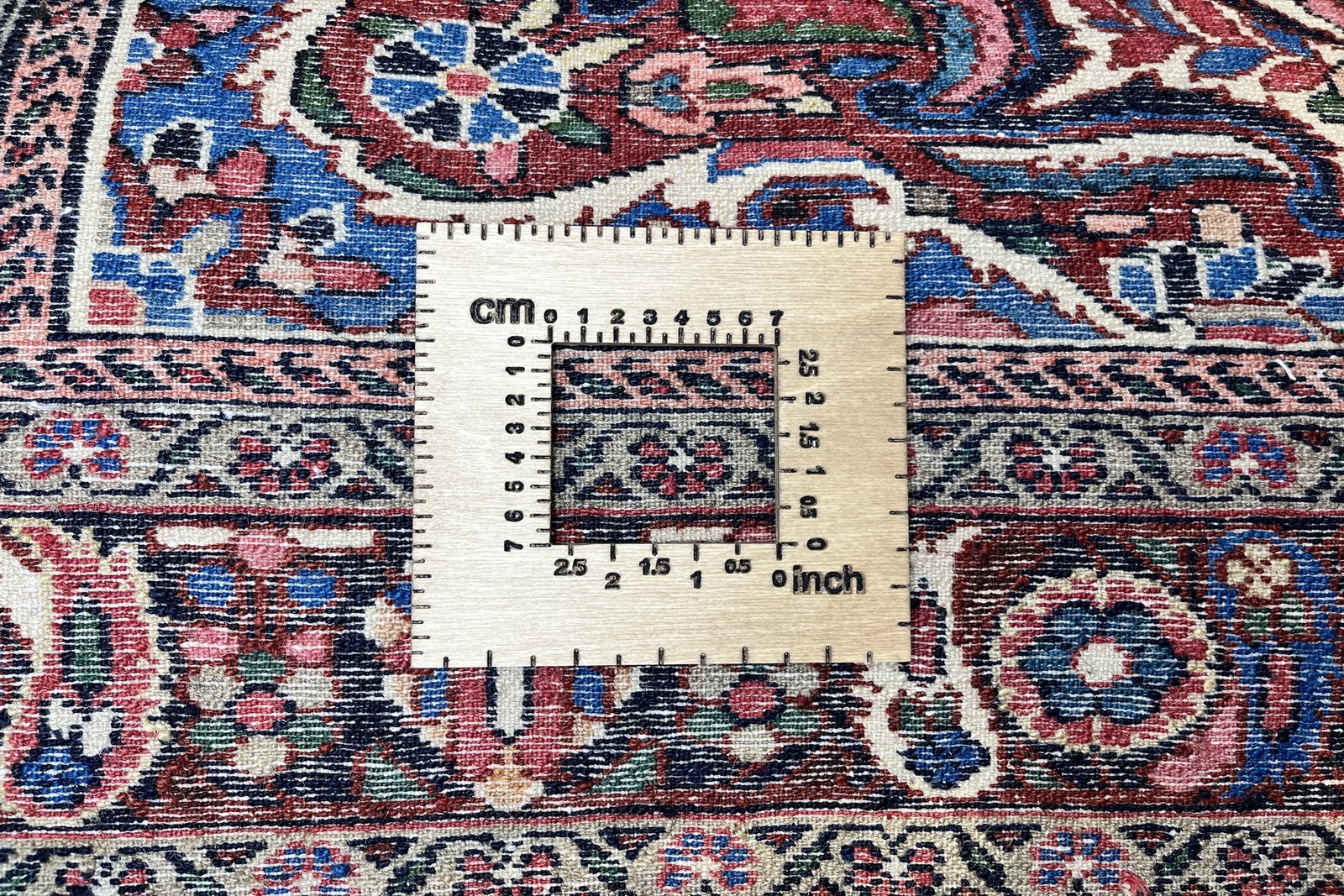 Bourtchalou — Hand-knotted, 152x206 cm, Beige, 100% Virgin Wool | View 11