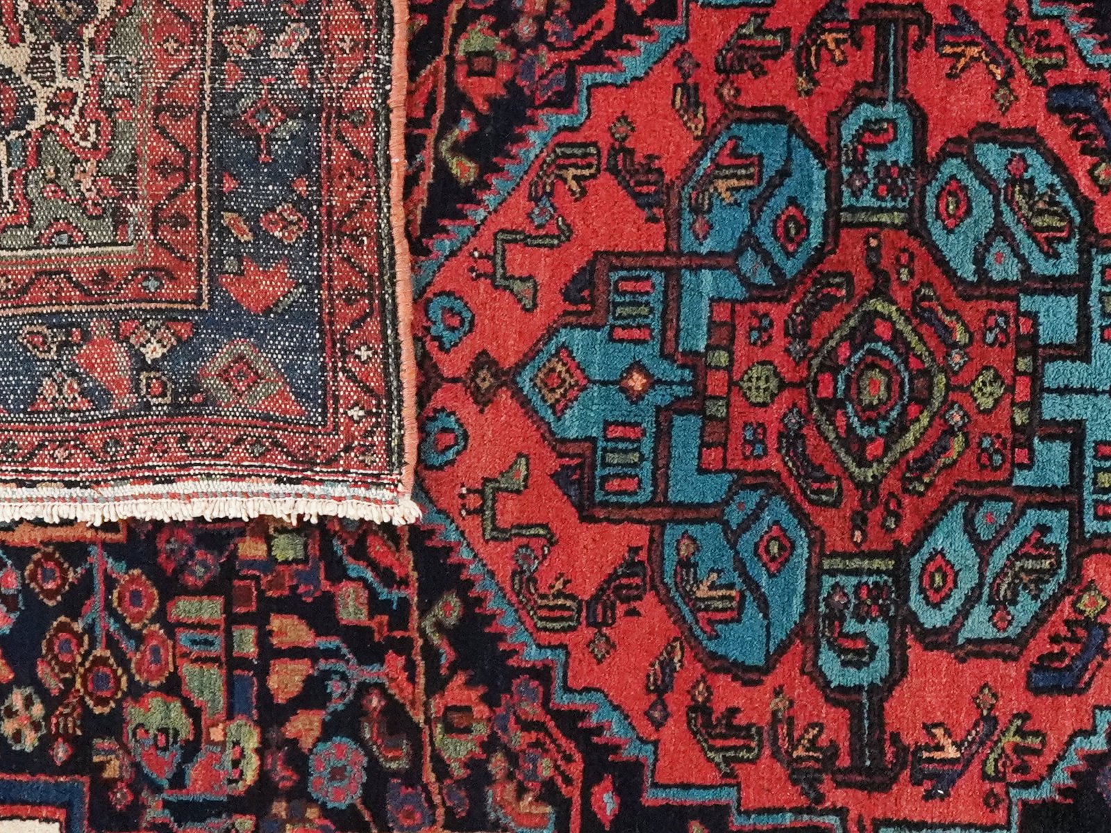 Armanibaf — Hand-knotted, 123x200 cm, Blue, 100% Virgin Wool | View 5