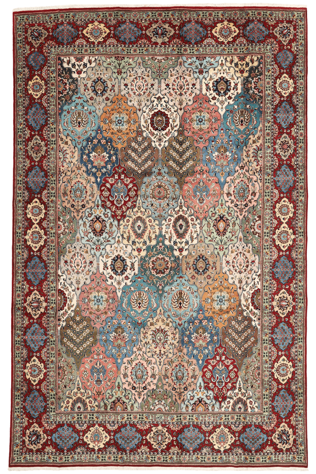 Tabriz Old — Hand-knotted, 357x500 cm, 100% Virgin Wool | Main view
