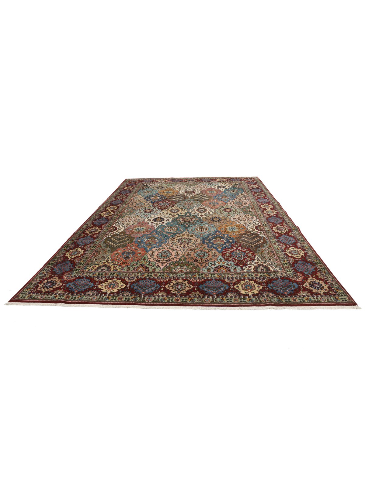 Tabriz Old — Hand-knotted, 357x500 cm, 100% Virgin Wool | View 4