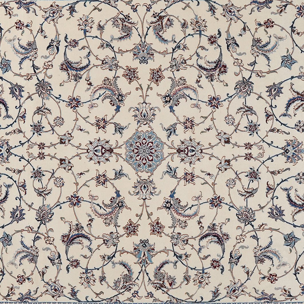 Nain 6La — Hand-knotted, 200x300 cm, Beige, 100% Virgin Wool | View 4