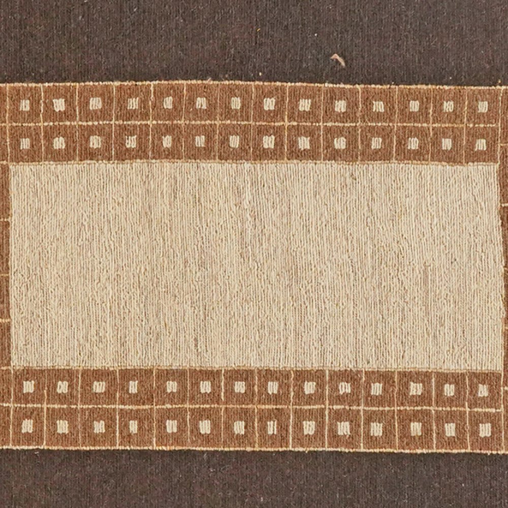 Kelim Gashgai — Handmade, 102x148 cm, Brown, 100% Virgin Wool | View 4