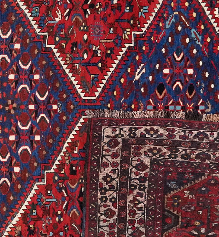 Boynat — Hand-knotted, 255x338 cm, Red, 100% Virgin Wool | View 6