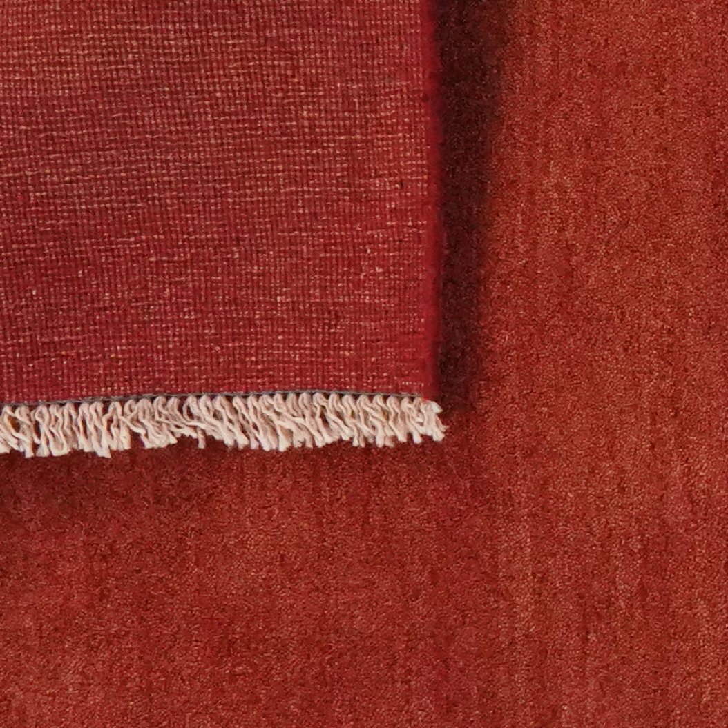 Gabbeh — Hand-knotted, 85x287 cm, Red, 100% Virgin Wool | View 6