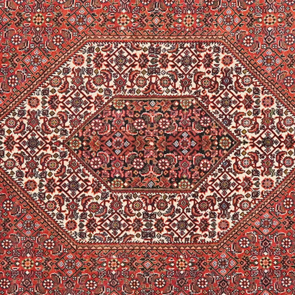 Bidjar Bookan — Hand-knotted, 113x180 cm, Red, 100% Virgin Wool | View 4