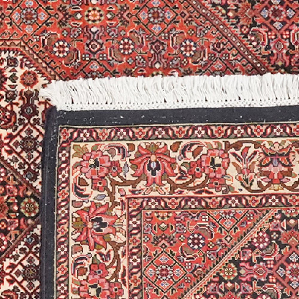 Bidjar Bookan — Hand-knotted, 113x180 cm, Red, 100% Virgin Wool | View 6