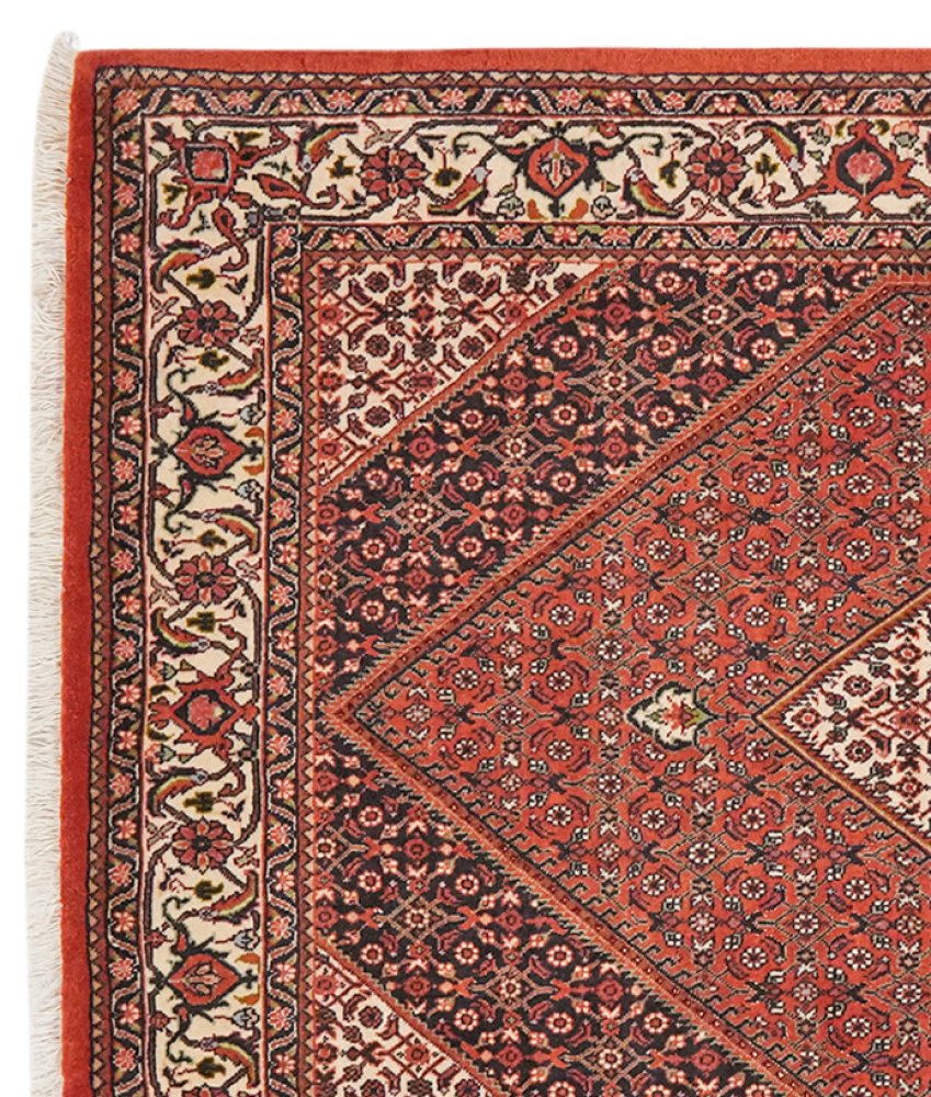Bidjar Bookan — Hand-knotted, 102x175 cm, Red, 100% Virgin Wool | View 3
