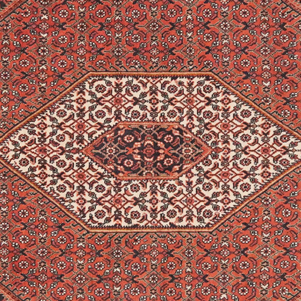 Bidjar Bookan — Hand-knotted, 102x175 cm, Red, 100% Virgin Wool | View 4