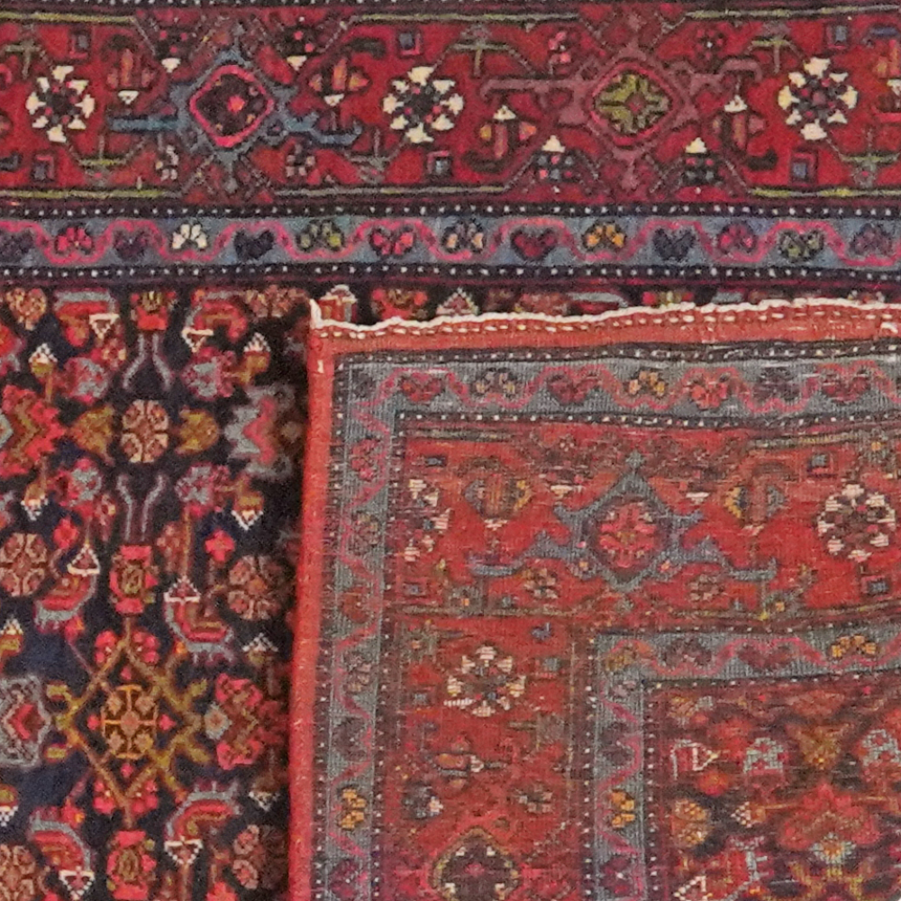 Bidjar — Handgefertigt, 504x93 cm, Rot, 100% Virgin Wool | View 7