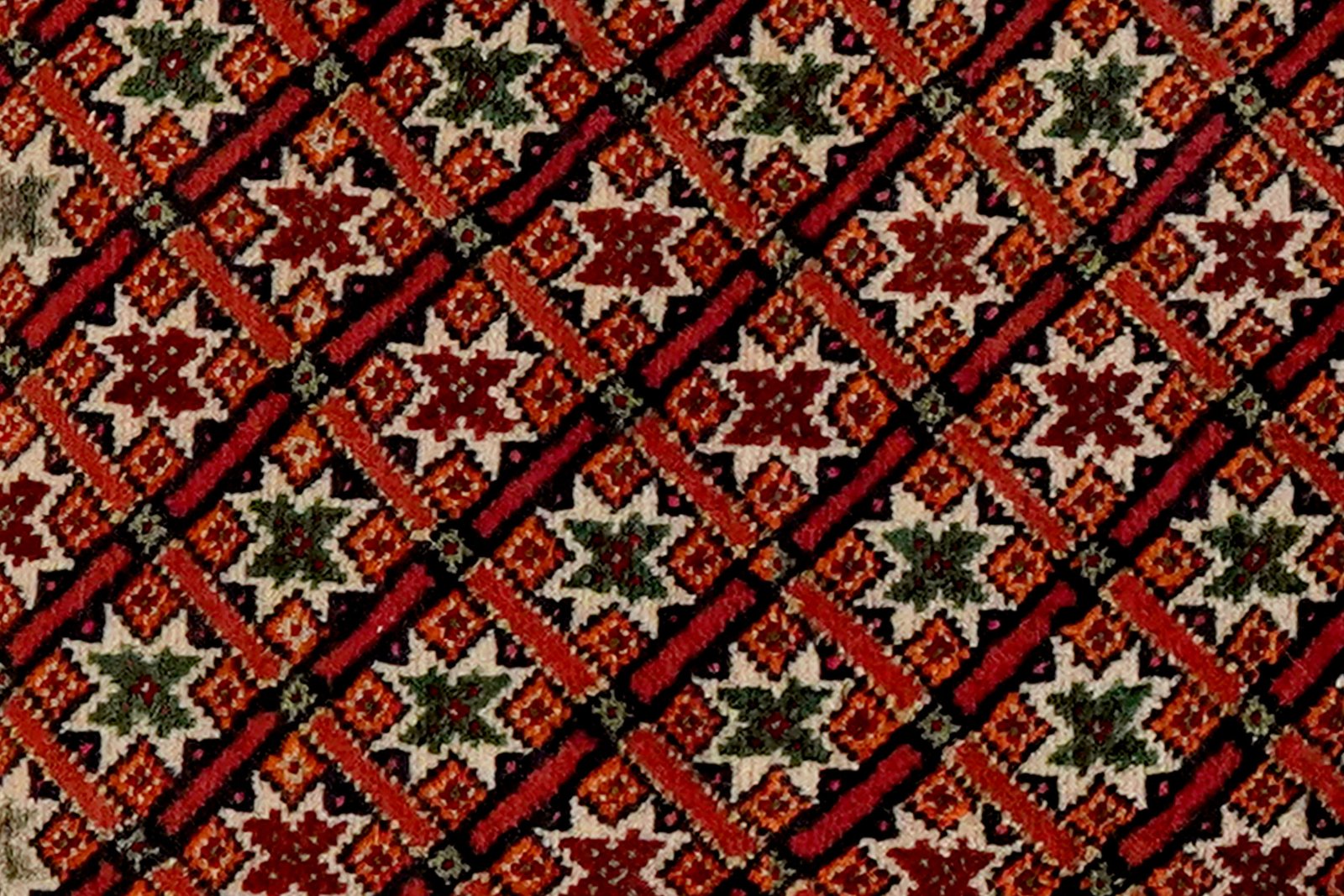 Gashgai — Hand-knotted, 58x55 cm, Multicolor, 100% Virgin Wool | View 4