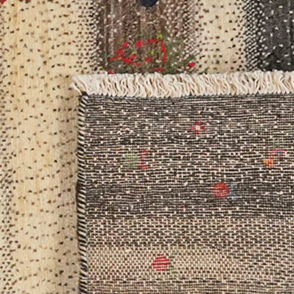 Rizbaf — Hand-knotted, 77x198 cm, Beige, 100% Virgin Wool | View 6