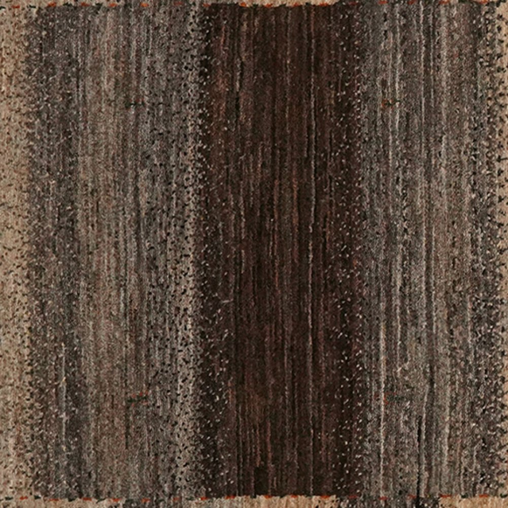 Rizbaf — Hand-knotted, 86x114 cm, Brown, 100% Virgin Wool | View 4