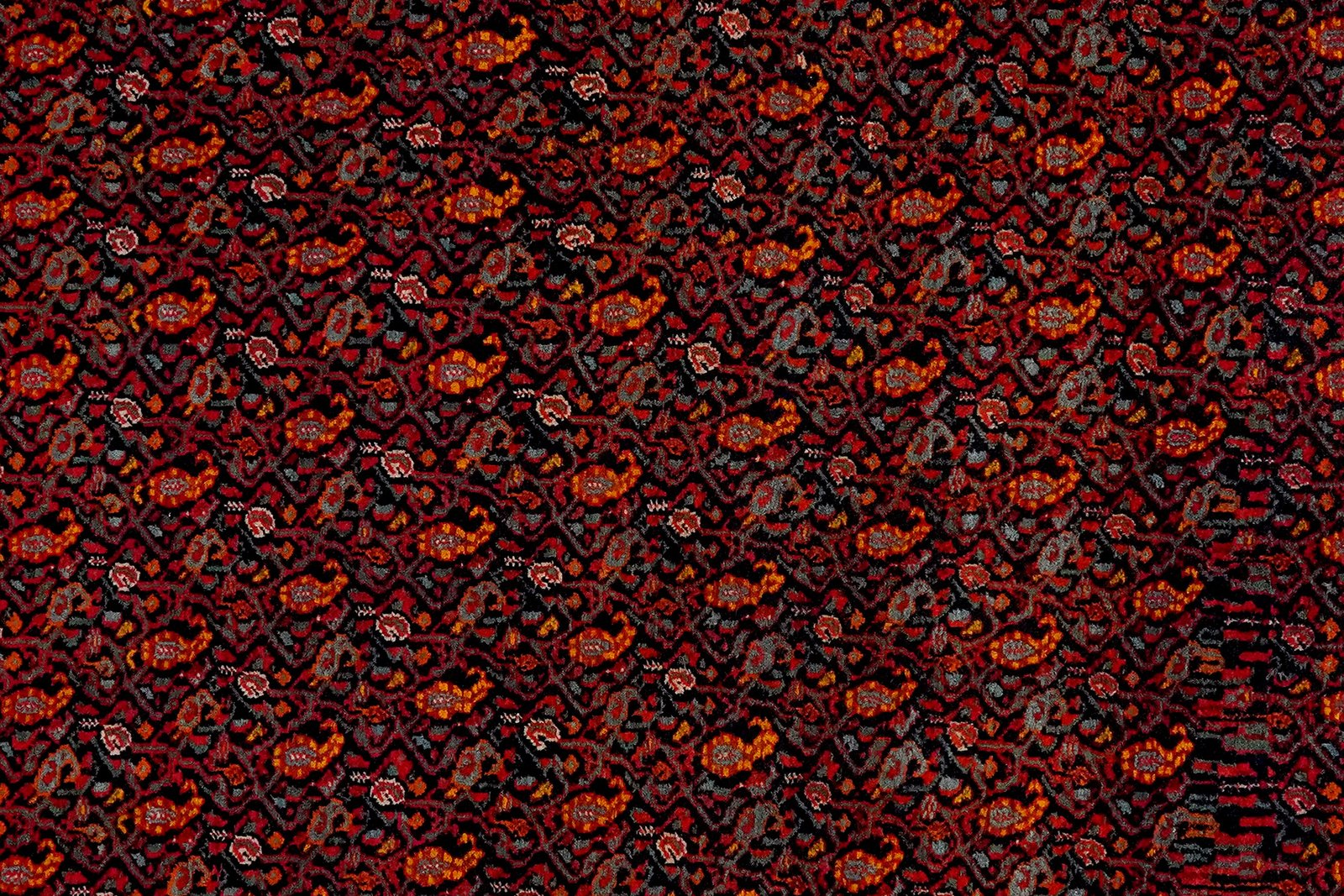 Malayer — Hand-knotted, 118x185 cm, Blue, 100% Virgin Wool | View 4