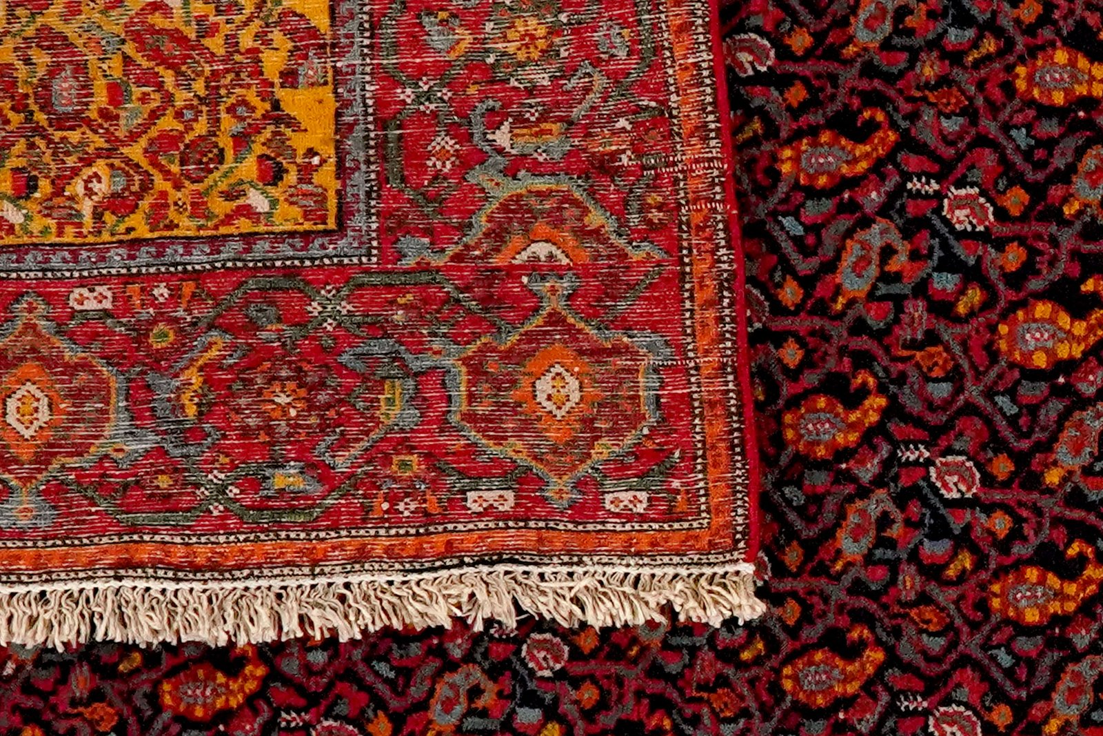 Malayer — Hand-knotted, 118x185 cm, Blue, 100% Virgin Wool | View 6