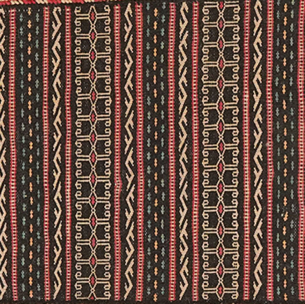 Kelim Kordi — Handmade, 61x93 cm, Black, 100% Virgin Wool | View 4