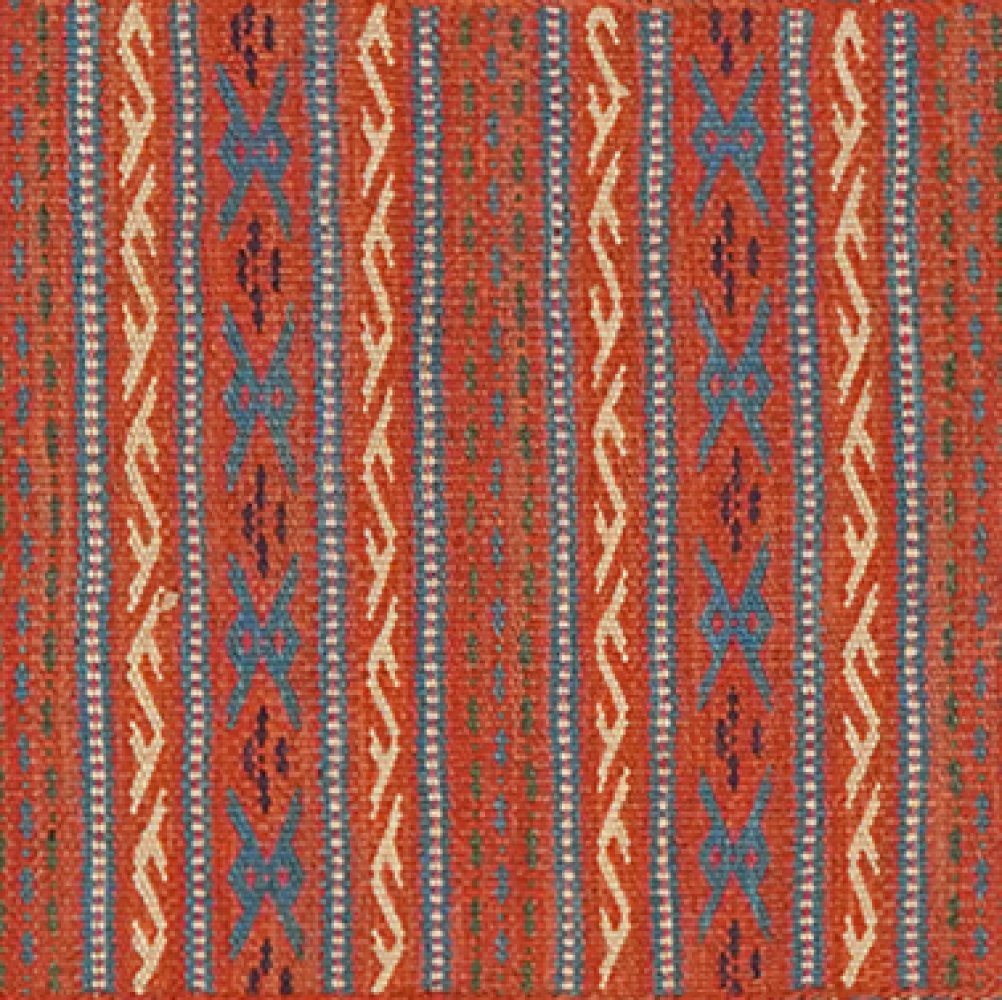 Kelim Kordi — Handmade, 60x87 cm, Red, 100% Virgin Wool | View 4