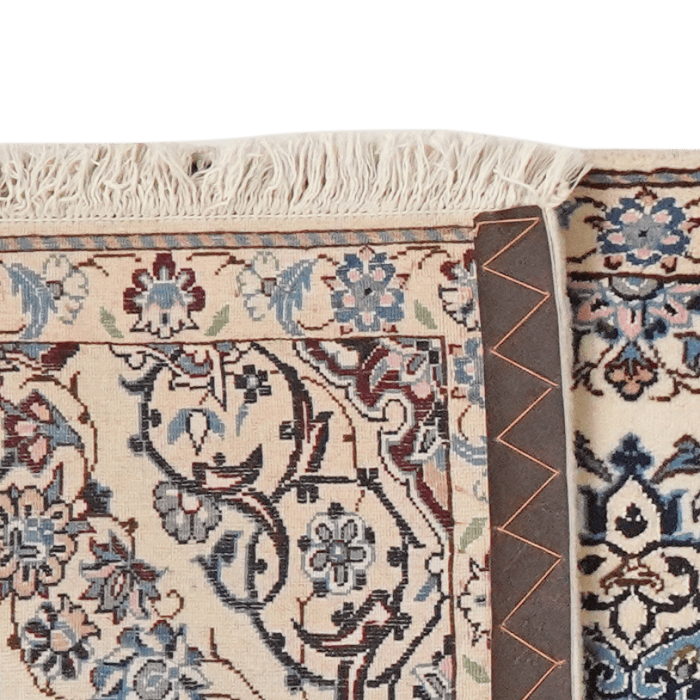 Nain 9La — Hand-knotted, 59x210 cm, Beige, 100% Virgin Wool | View 6