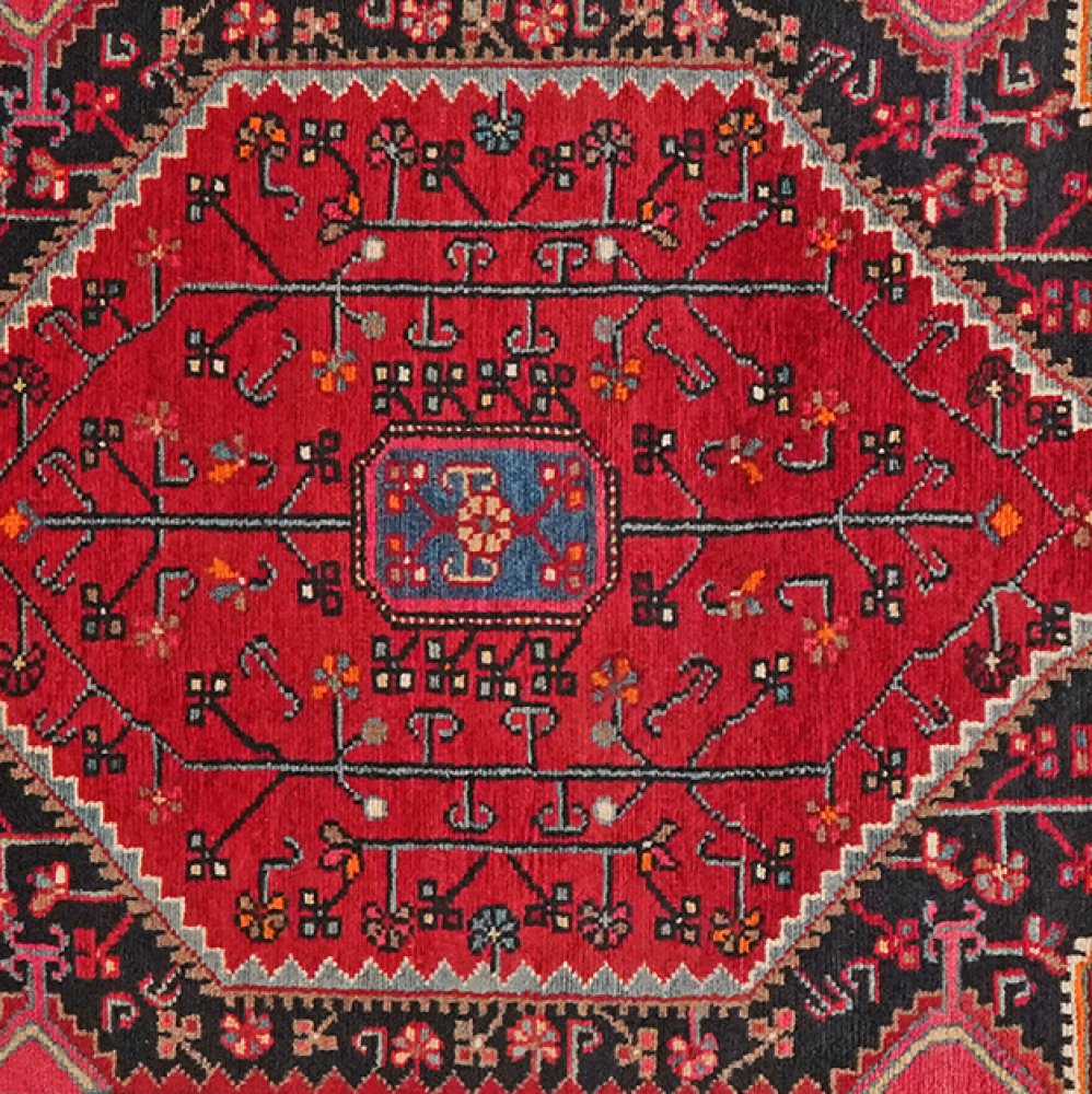 Toysarghan — Hand-knotted, 109x189 cm, Blue, 100% Virgin Wool | View 4