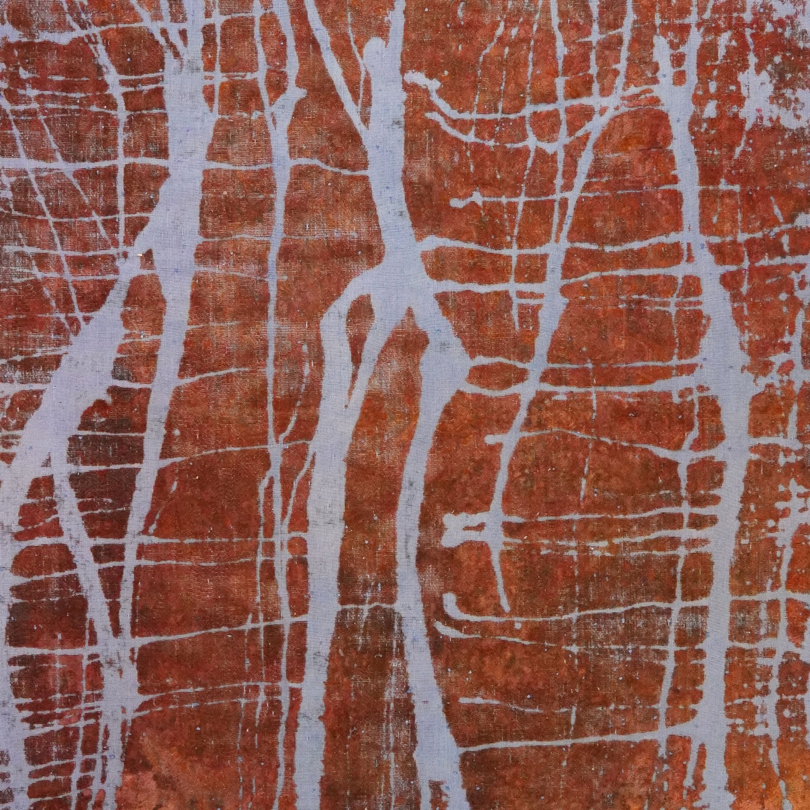 Vintage — Hand-knotted, 185x256 cm, Red, 100% Virgin Wool | View 4