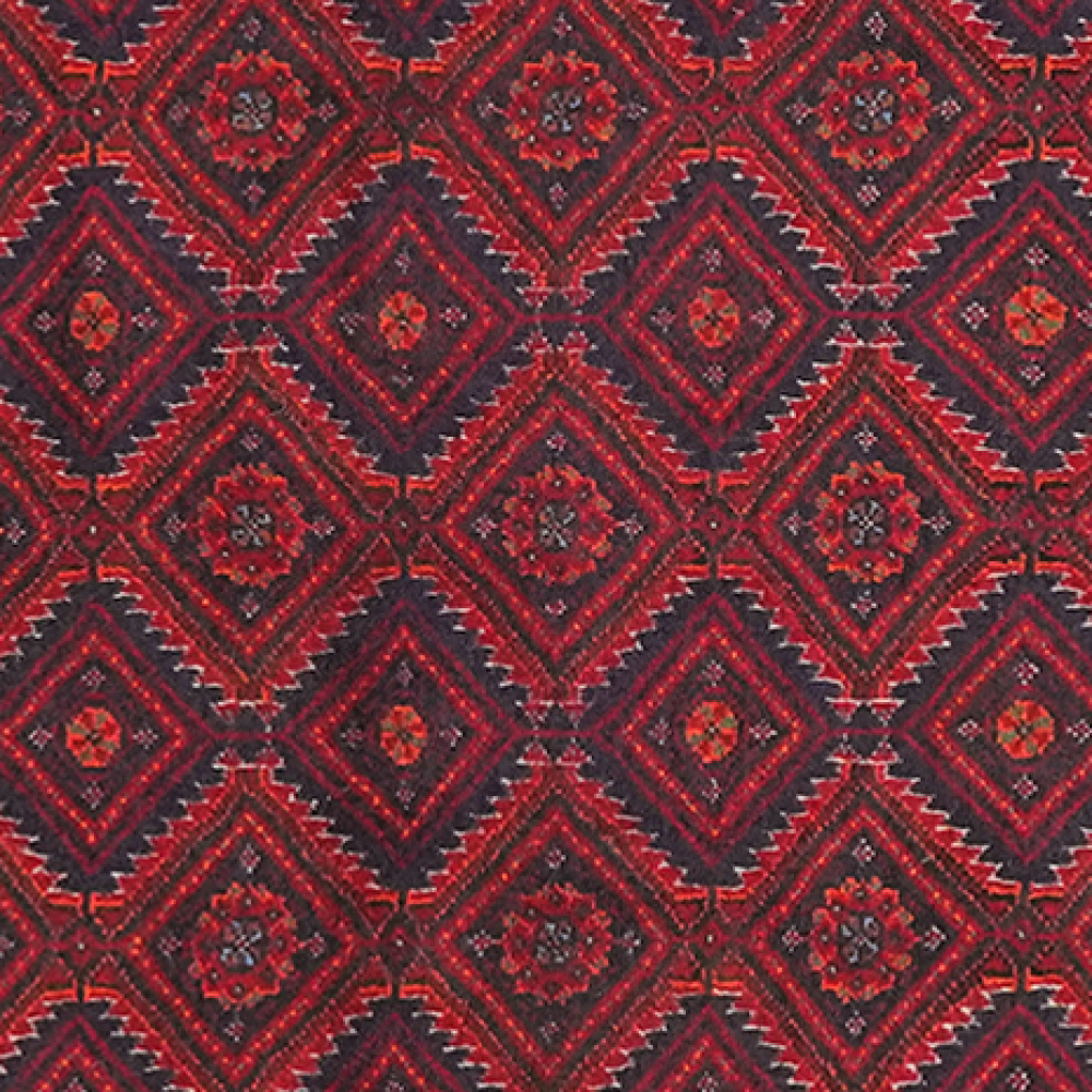 Belutch — Handgefertigt, 162x90 cm, Blau, 100% Virgin Wool | View 5