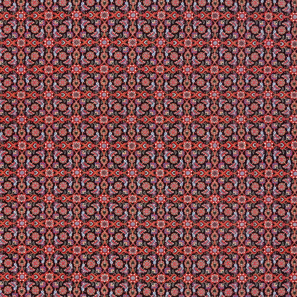 Tabriz 50 Raj — Hand-knotted, 202x305 cm, Blue, 100% Virgin Wool | View 4