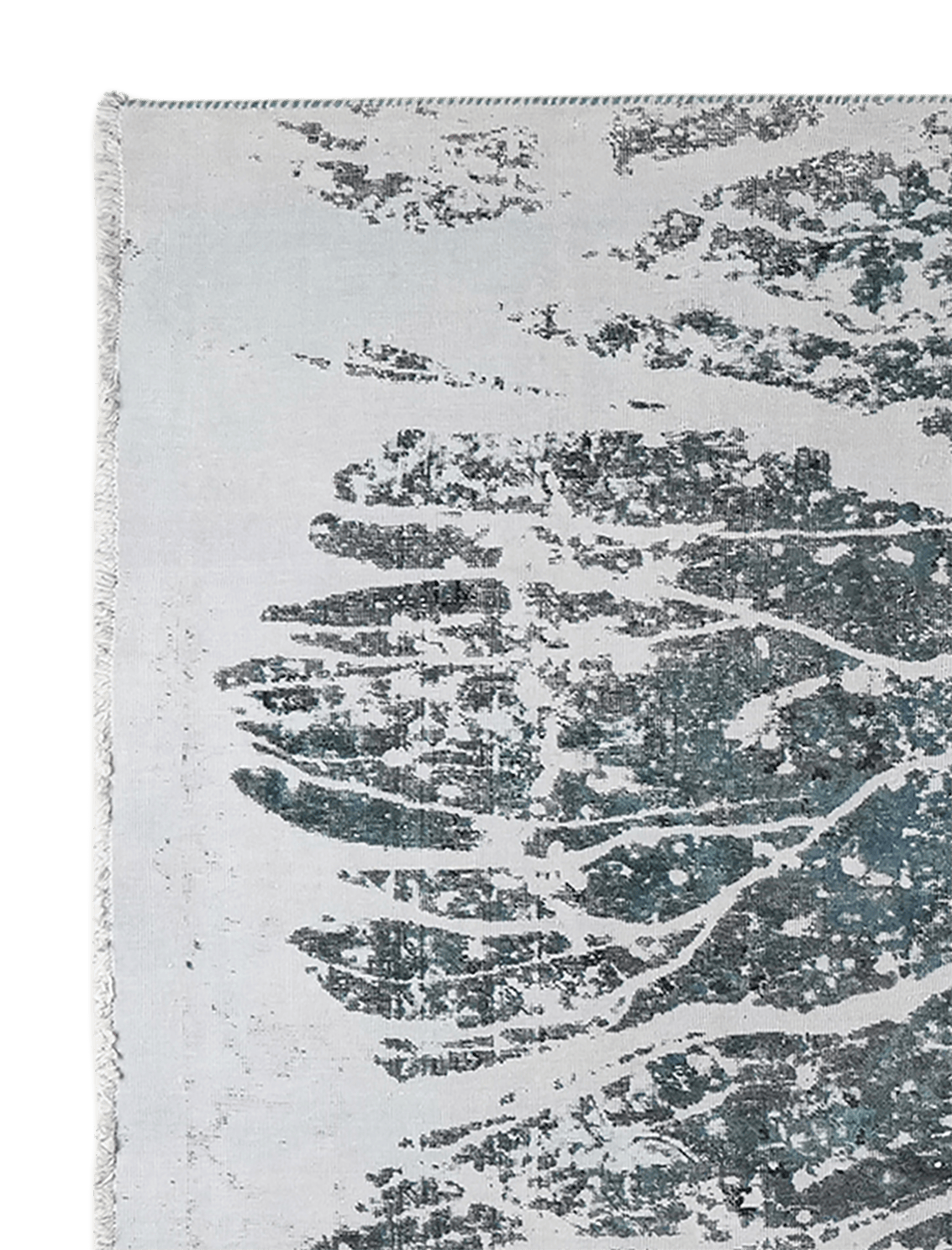Vintage — Hand-knotted, 178x268 cm, Blue, 100% Virgin Wool | View 3
