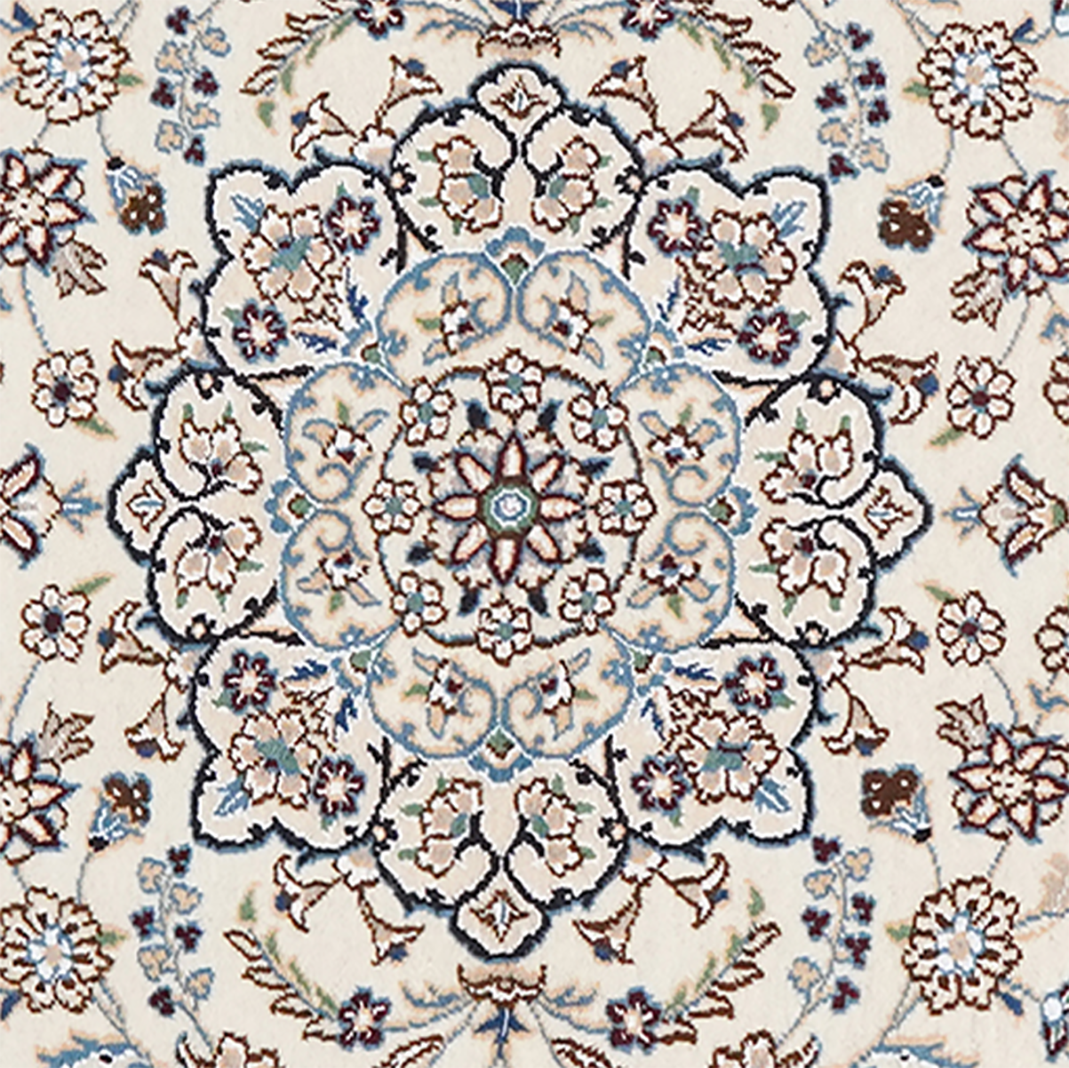 Nain 9La — Handgefertigt, 151x102 cm, Beige, 100% Virgin Wool | View 5