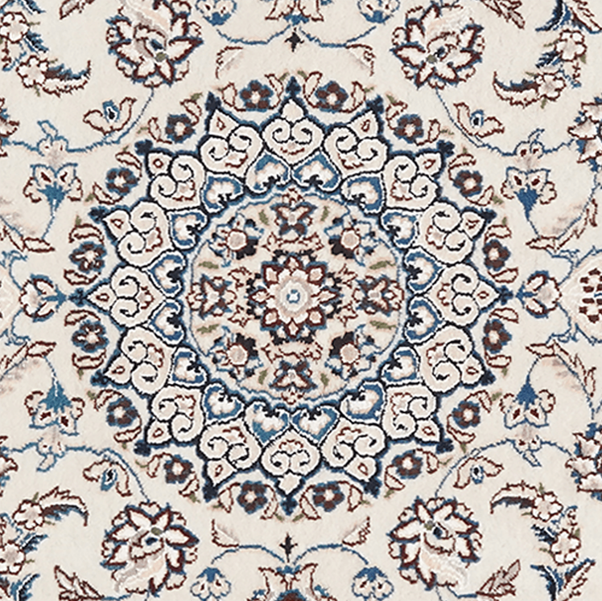 Nain 9La — Hand-knotted, 90x139 cm, Beige, 100% Virgin Wool | View 4
