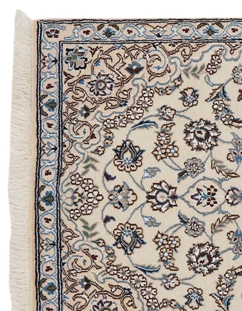 Nain 9La — Hand-knotted, 88x138 cm, Beige, 100% Virgin Wool | View 3