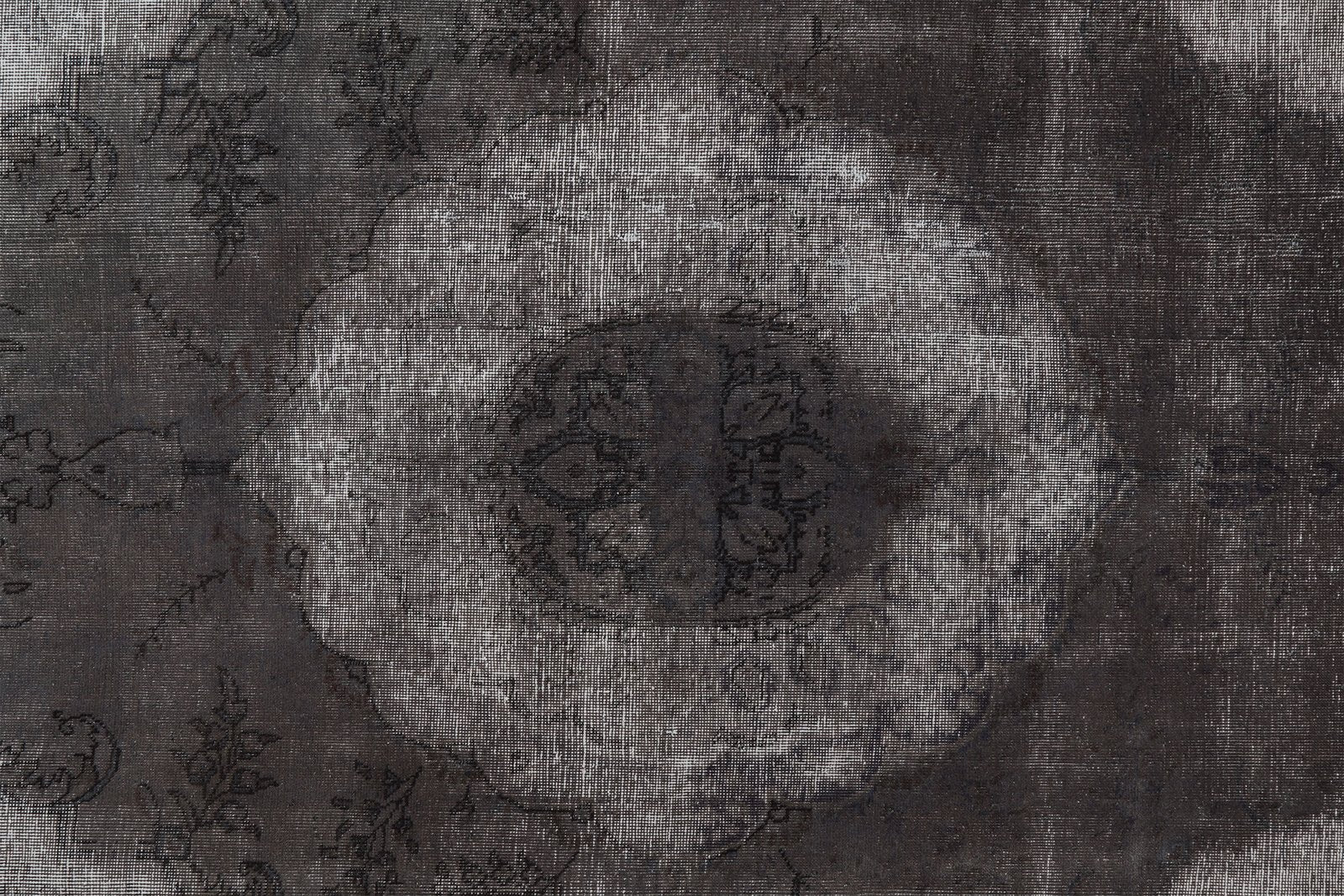 Vintage — Hand-knotted, 204x294 cm, Grey, 100% Virgin Wool | View 4