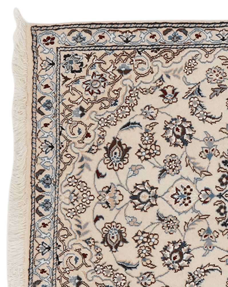 Nain 9La — Hand-knotted, 90x140 cm, Beige, 100% Virgin Wool | View 3