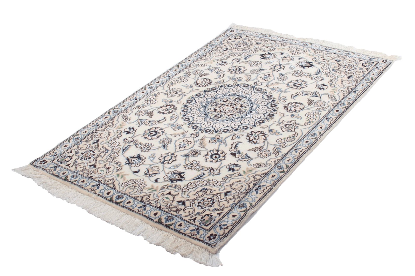 Nain 9La — Hand-knotted, 89x136 cm, Beige, 100% Virgin Wool | View 4
