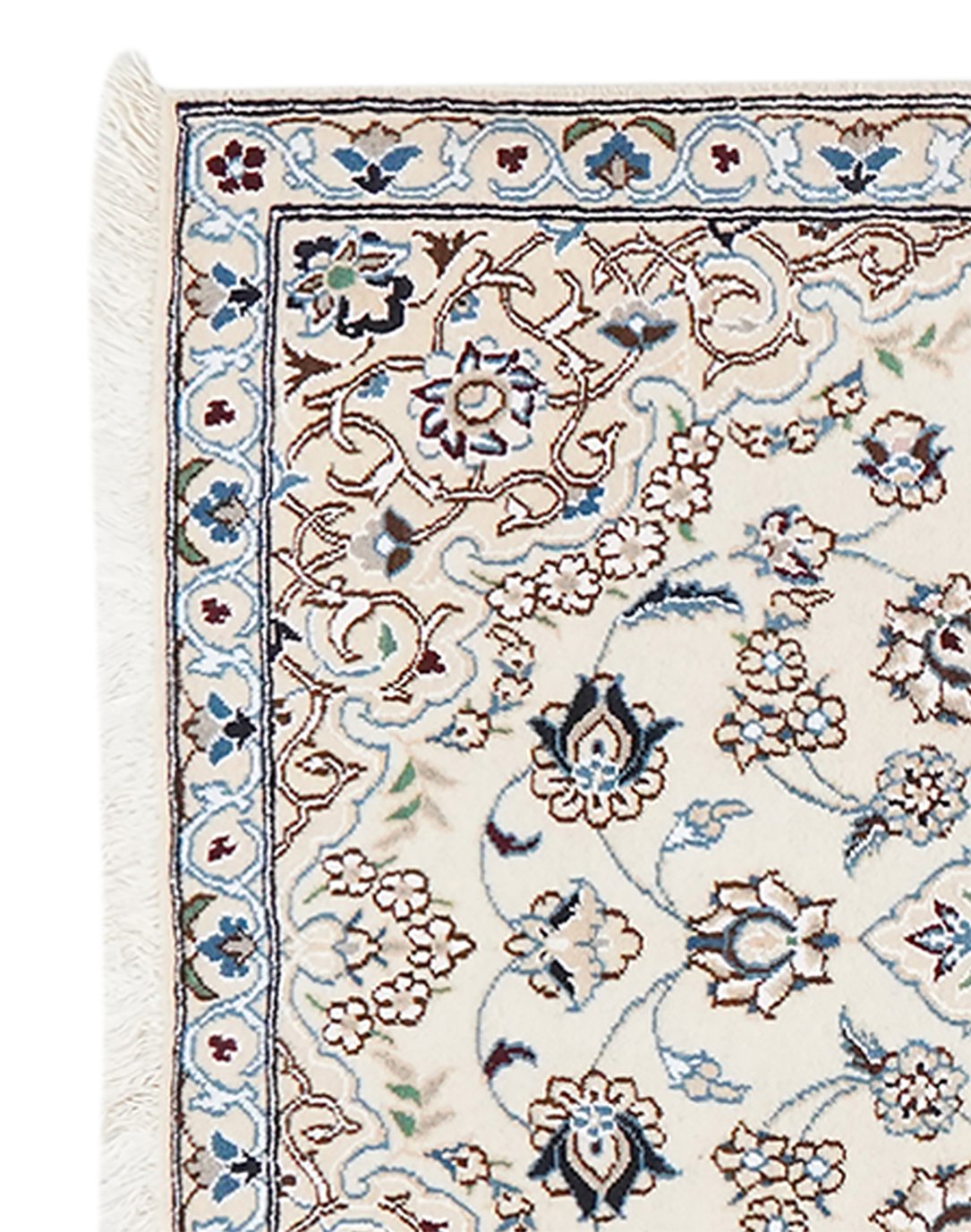 Nain 9La — Hand-knotted, 89x142 cm, Beige, 100% Virgin Wool | View 3