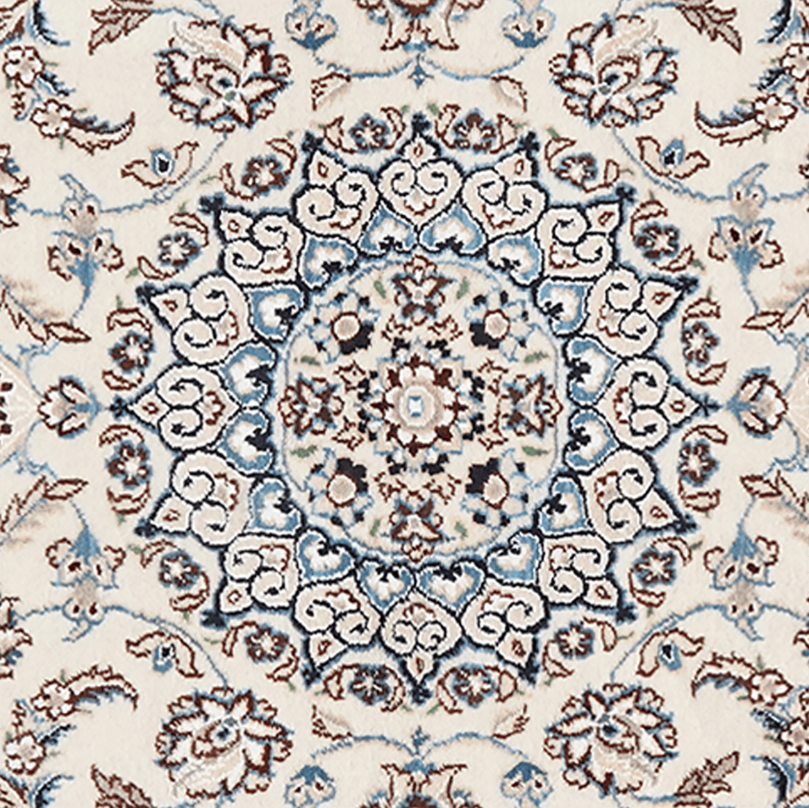 Nain 9La — Hand-knotted, 89x142 cm, Beige, 100% Virgin Wool | View 4