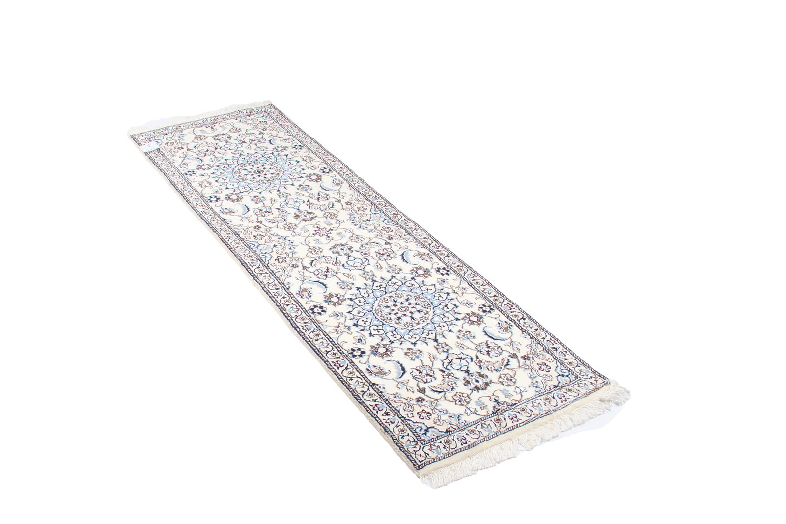 Nain 9La — Handgefertigt, 199x61 cm, Beige, 100% Virgin Wool | View 9