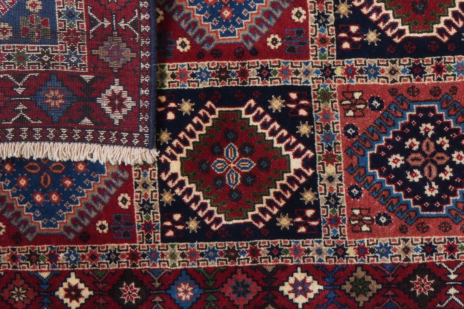 Yalameh — Hand-knotted, 83x286 cm, Multicolor, 100% Virgin Wool | View 6
