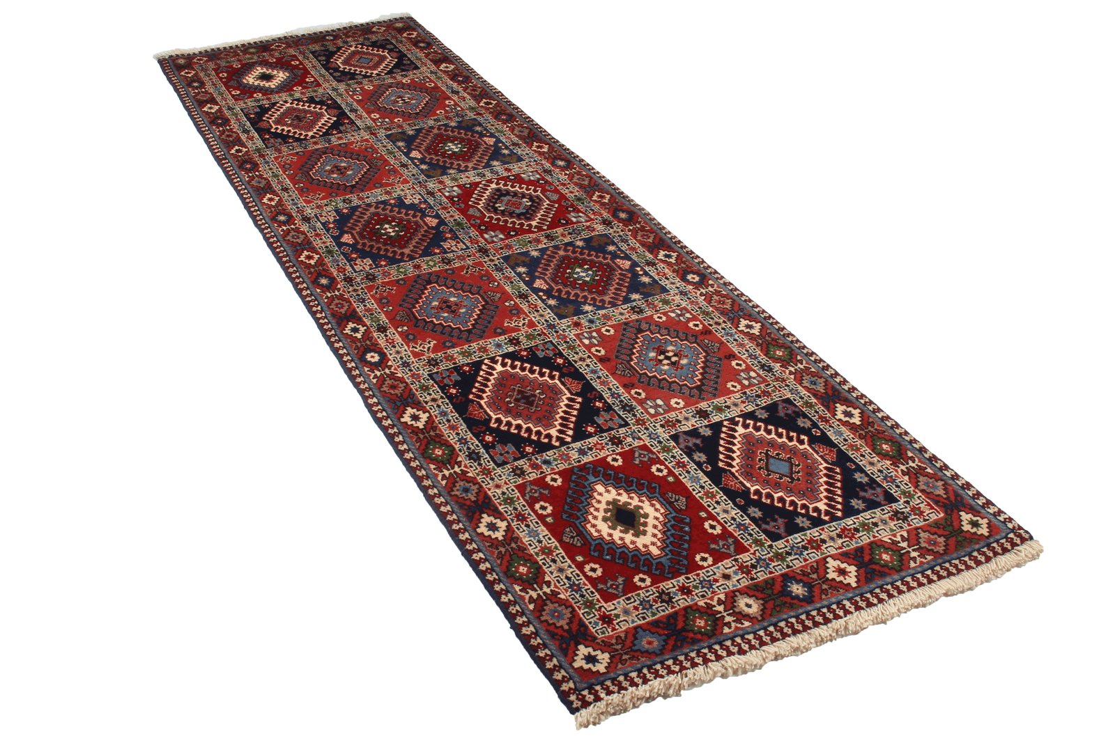 Yalameh — Hand-knotted, 83x285 cm, Multicolor, 100% Virgin Wool | View 5