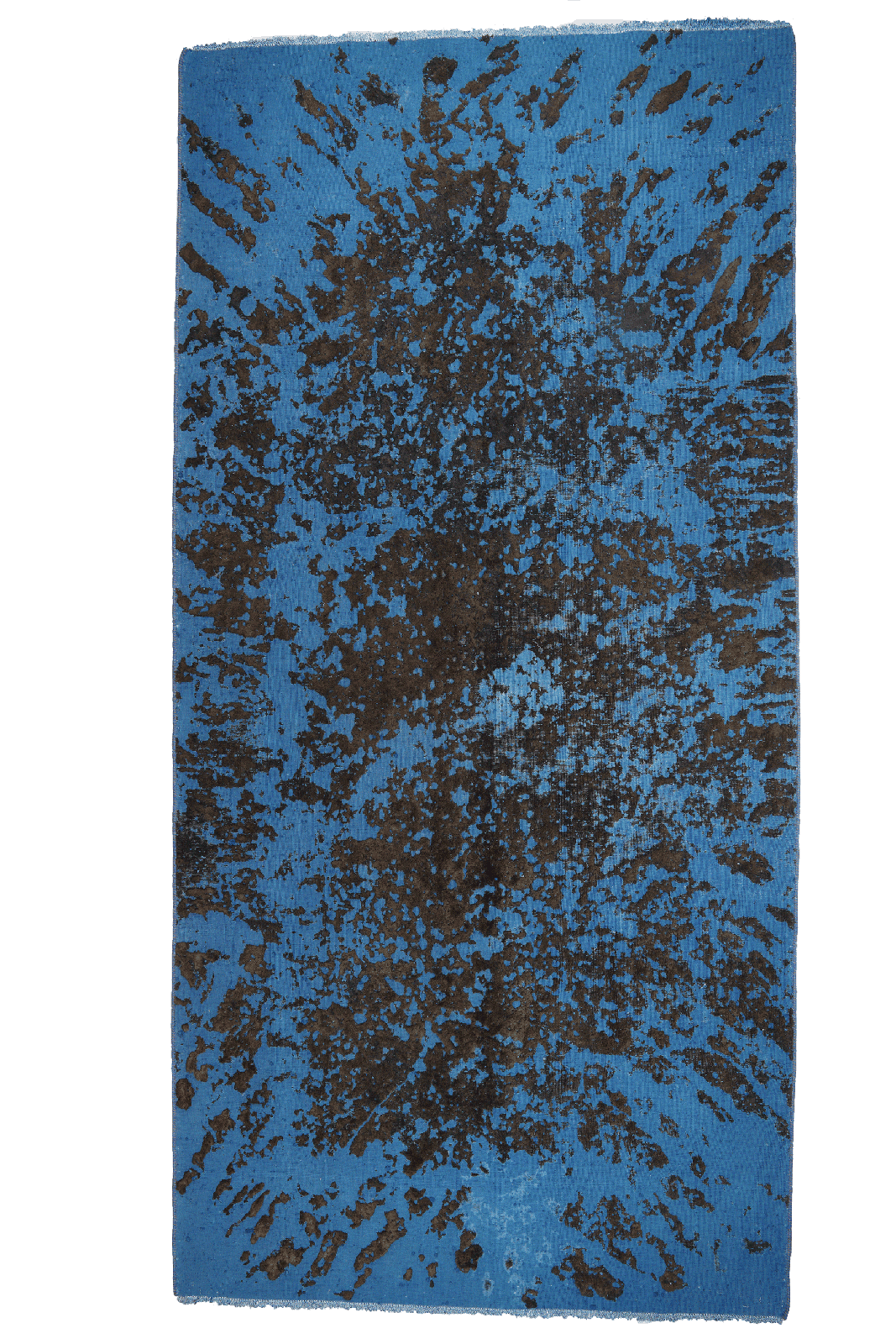 Vintage — Hand-knotted, 145x295 cm, Blue, 100% Virgin Wool | Main view