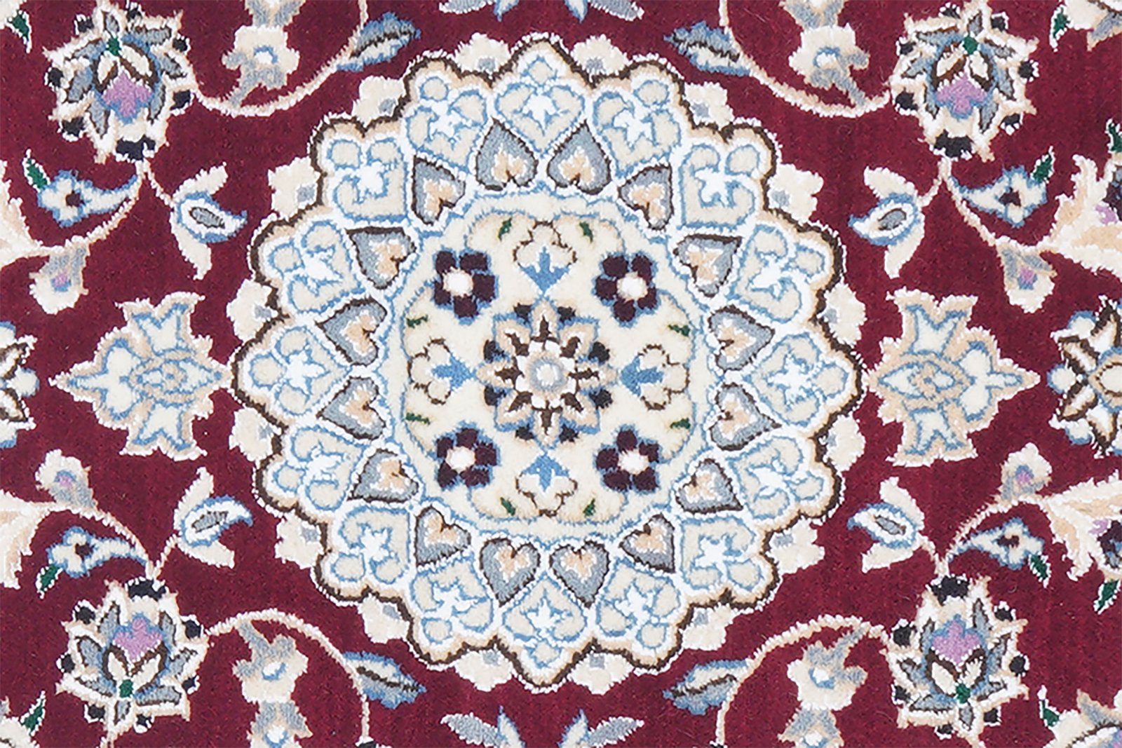 Nain 9La — Hand-knotted, 70x99 cm, Red, 100% Virgin Wool | View 4