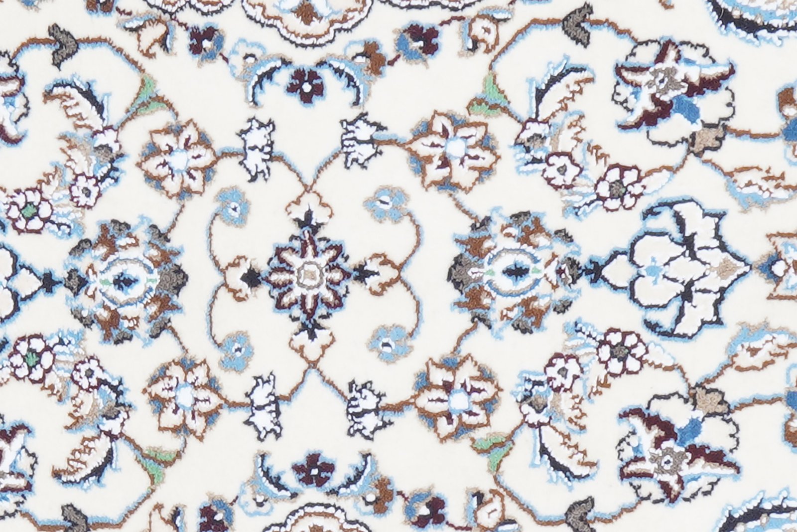 Nain 9La — Hand-knotted, 60x198 cm, Beige, 100% Virgin Wool | View 4