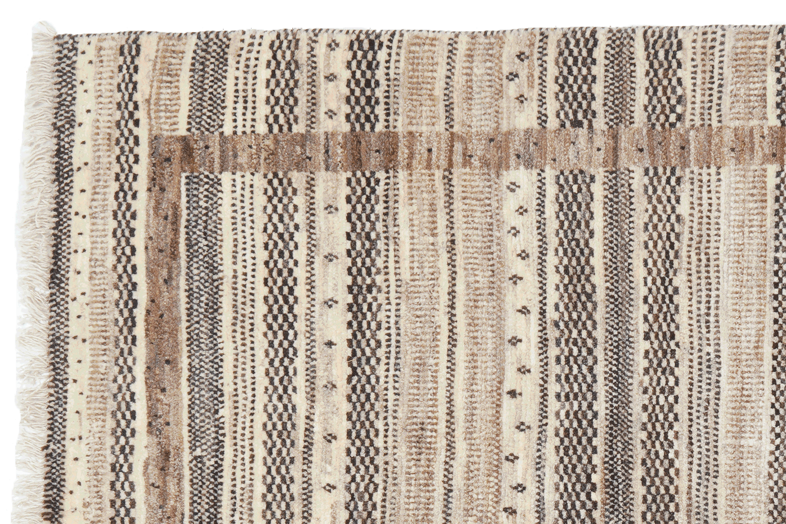 Rizbaf — Handgefertigt, 158x104 cm, Bunt, 100% Virgin Wool | View 4