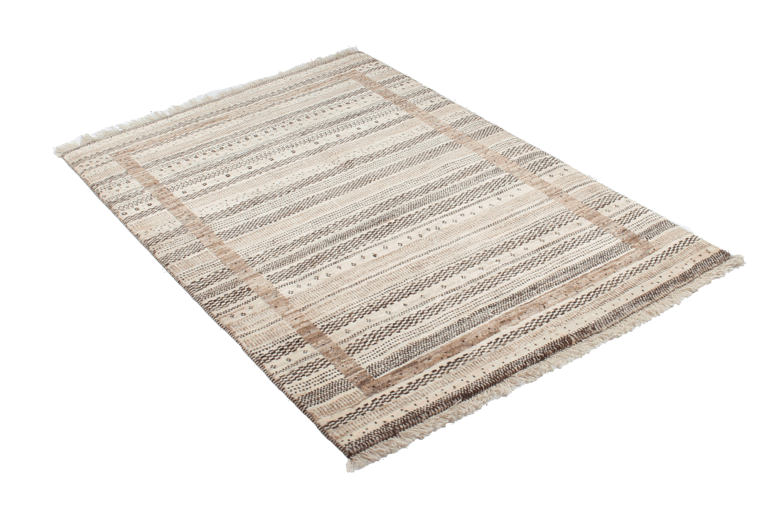 Rizbaf — Handgefertigt, 158x104 cm, Bunt, 100% Virgin Wool | View 6