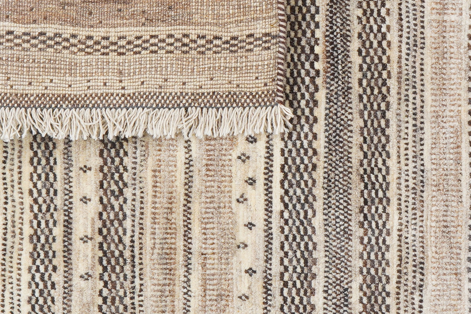 Rizbaf — Handgefertigt, 158x104 cm, Bunt, 100% Virgin Wool | View 7