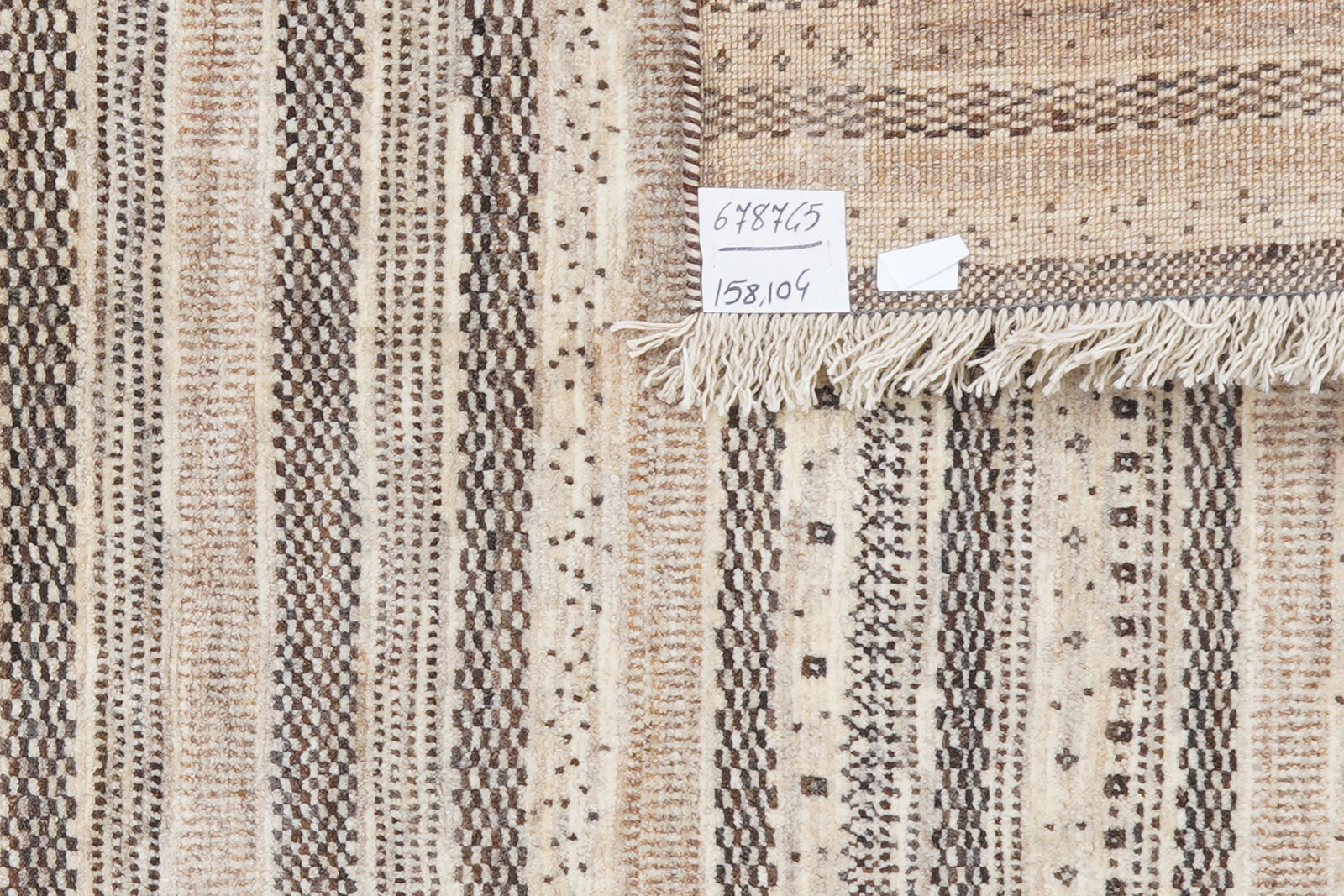 Rizbaf — Handgefertigt, 158x104 cm, Bunt, 100% Virgin Wool | View 8