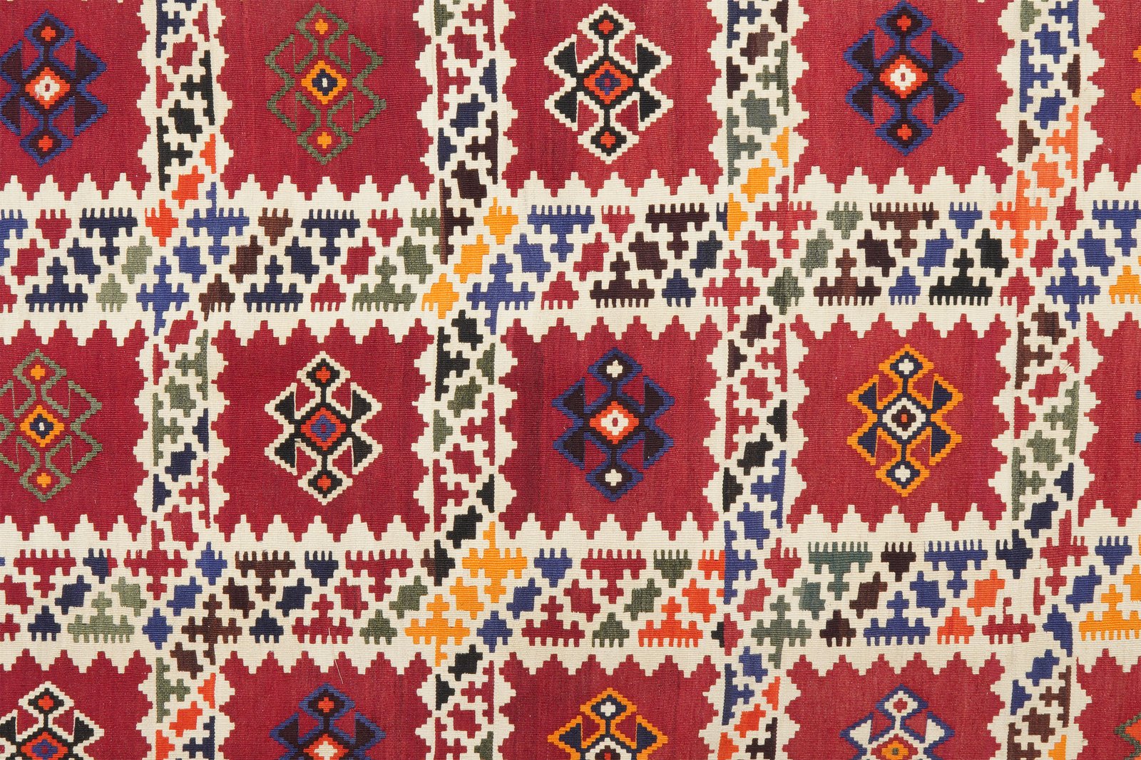 Kelim Gashgai Old — Handmade, 161x295 cm, Multicolor, 100% Virgin Wool | View 4