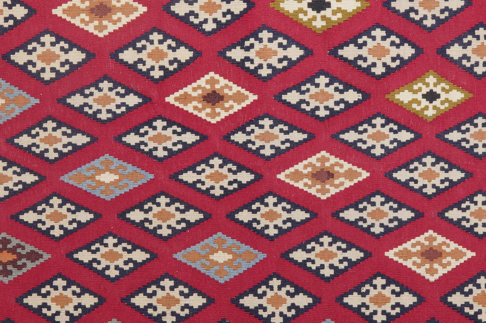 Kelim Gashgai Old — Handgefertigt, 266x186 cm, Beige, 100% Virgin Wool | View 6