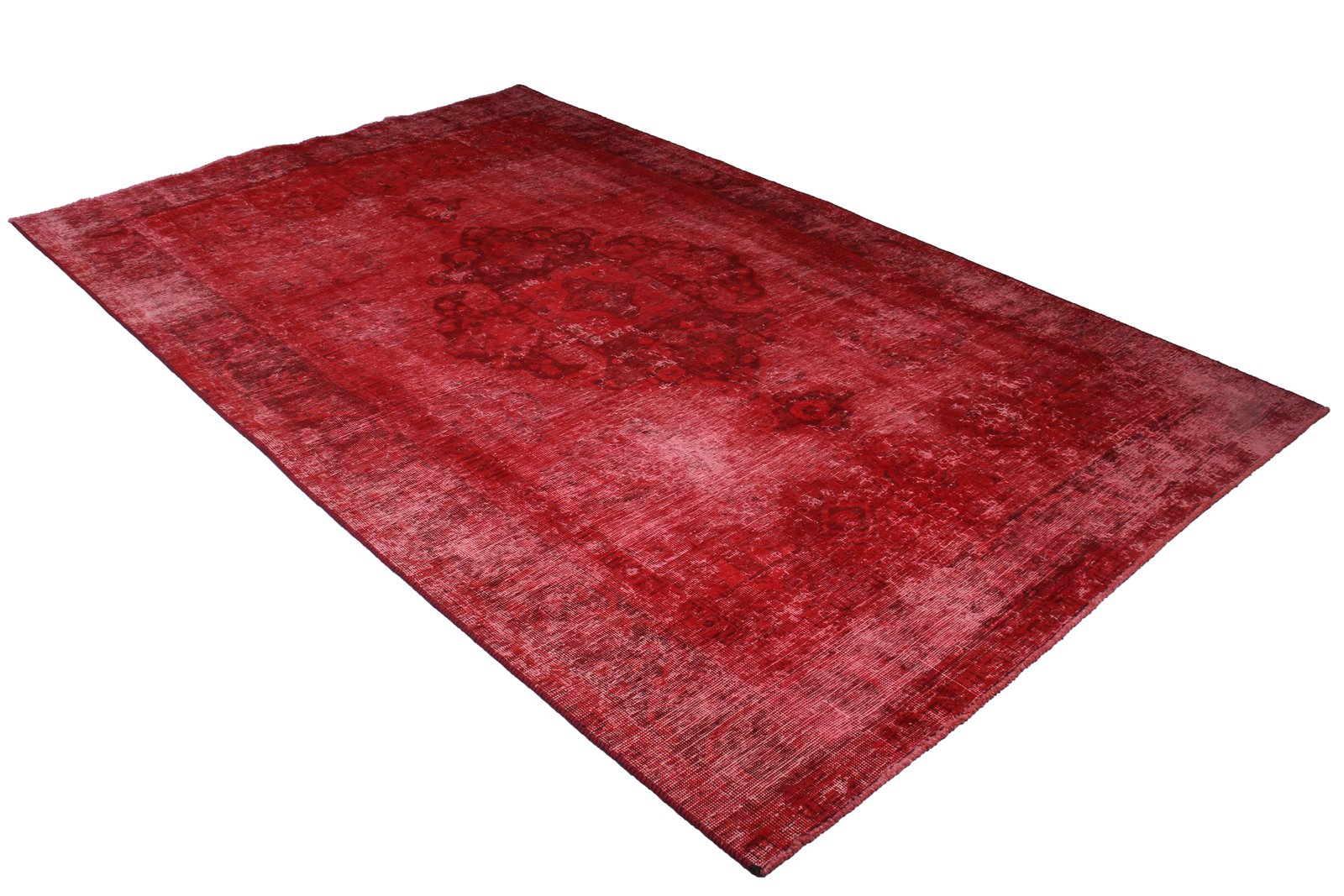 Vintage — Hand-knotted, 192x298 cm, Pink, 100% Virgin Wool | View 7